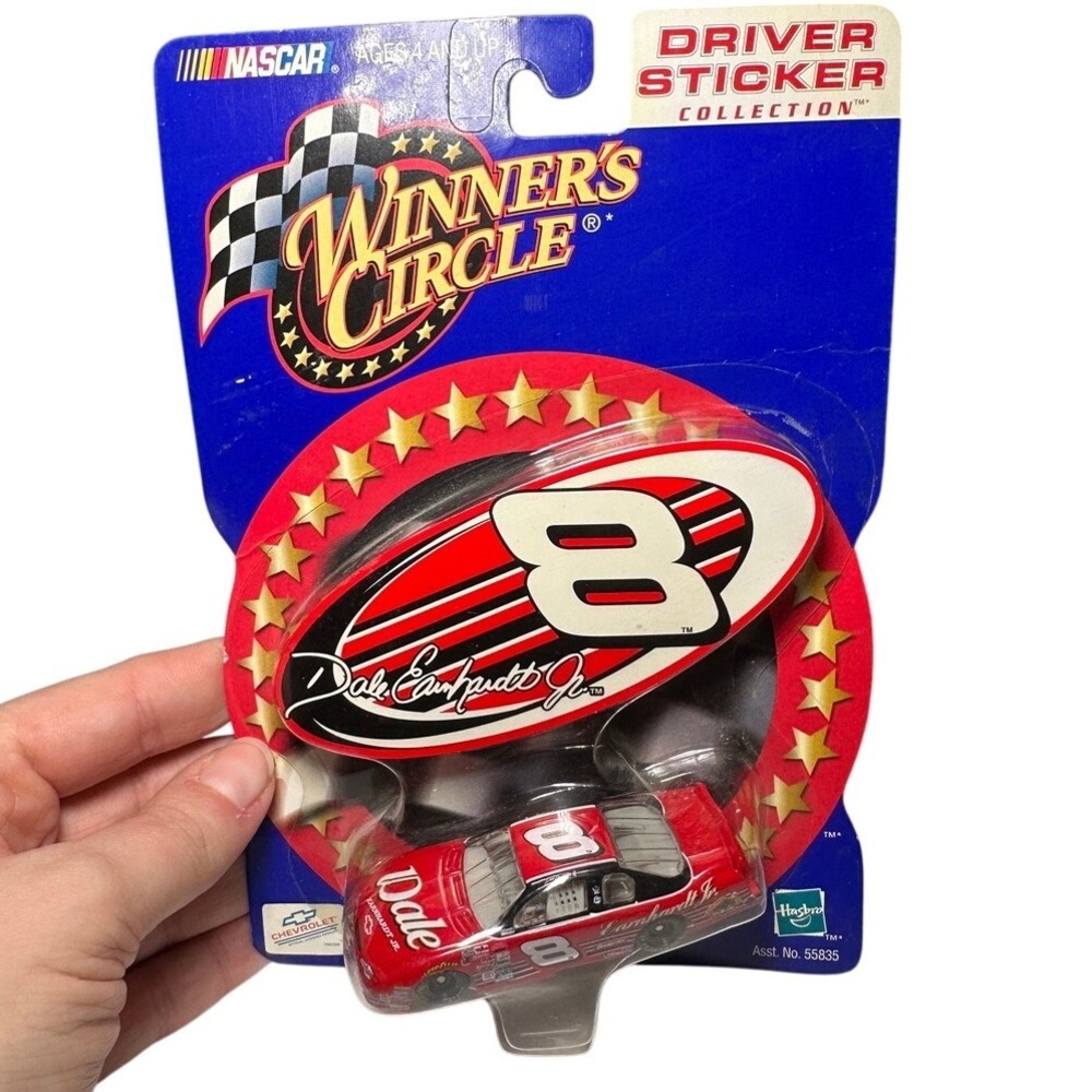 Vintage NASCAR Winner's Circle Dale Earnhardt Jr. 8 Driver Sticker Collection